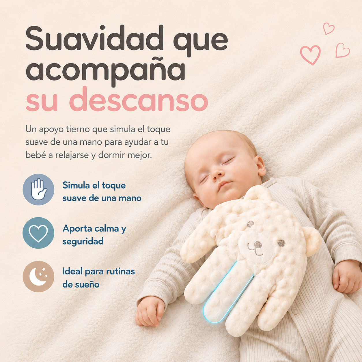 MimoBaby · Osito de palmaditas suaves